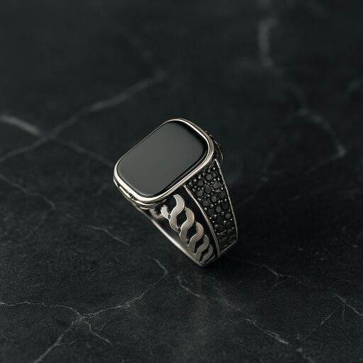 LÜKS TASARIM ERKEK YÜZÜK